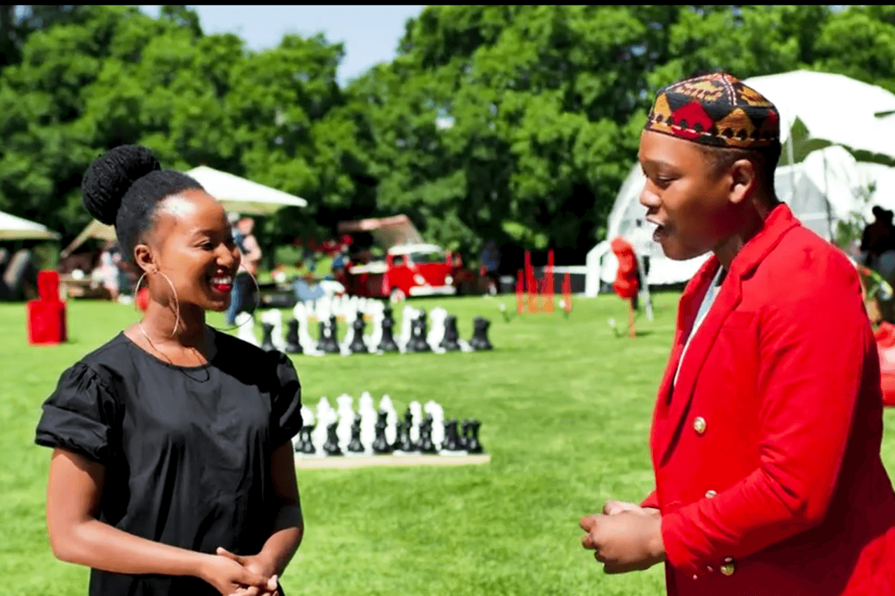 Lindiwe at the annual Science of wealth – HomeGround