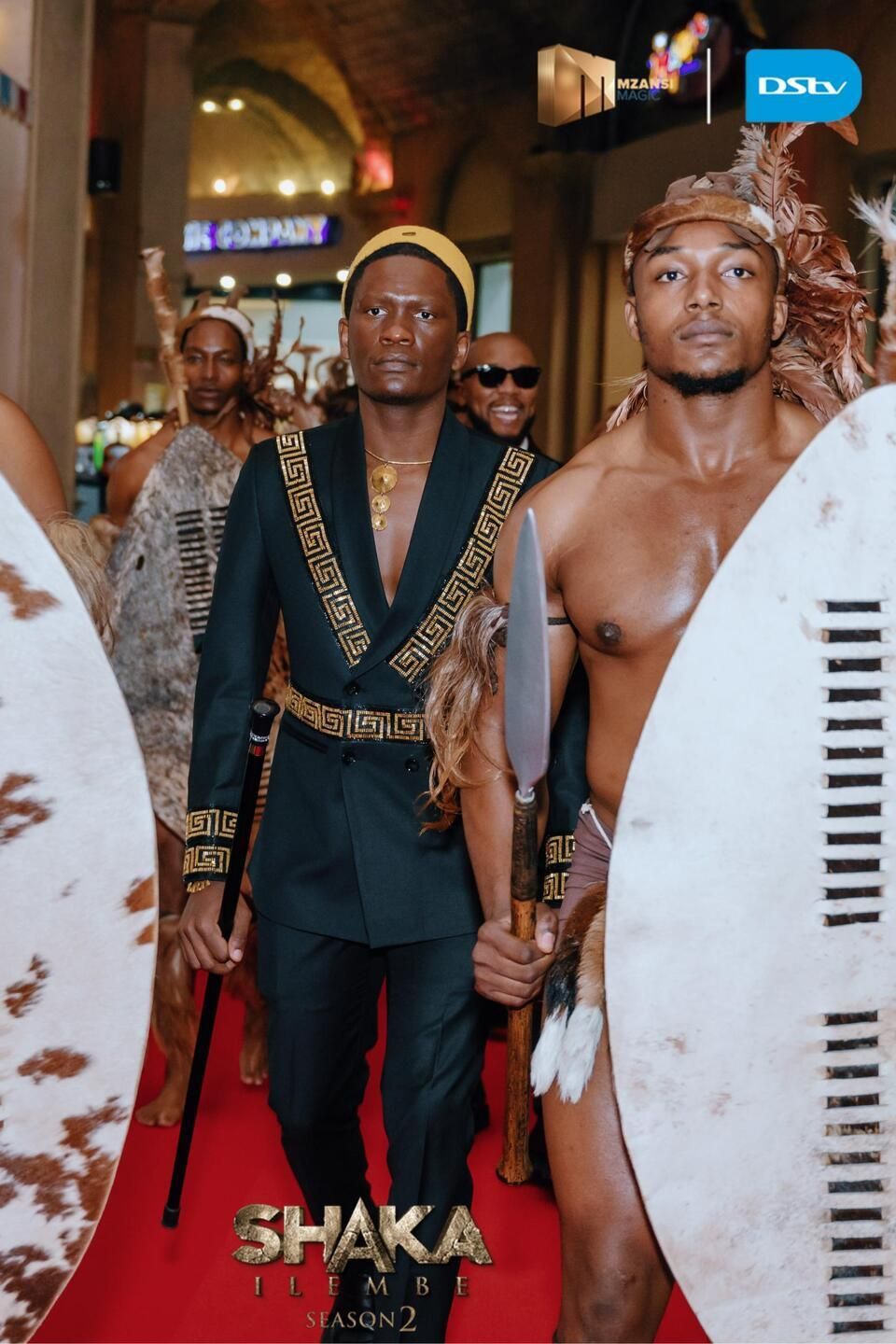 Shaka iLembe gold carpet