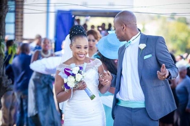 Skhaleni and Pam get hitched!